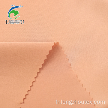 Mousseline de soie Satin Spandex Pd Tissu